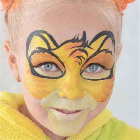 Lion King Simba Face Paint by Natalia Kirillova - Facepaint.com