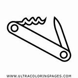 Pocket Knife Coloring Pages  Ultra sketch template