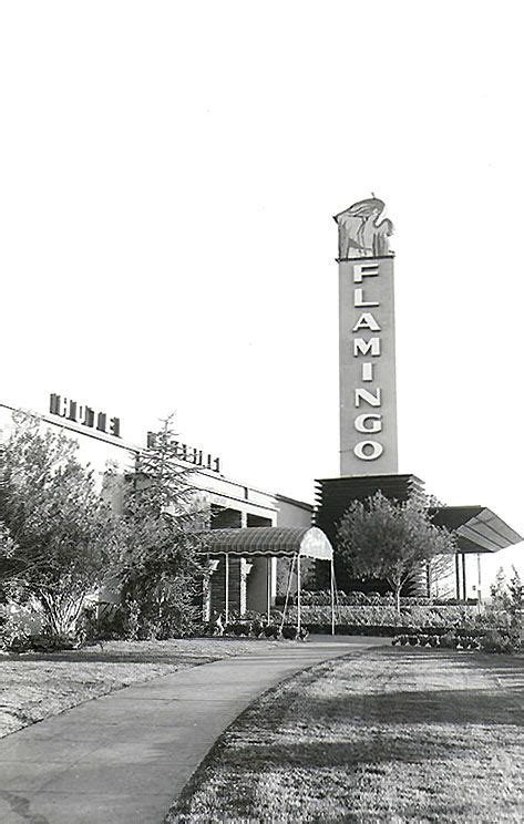 The facade of the original Las Vegas Flamingo Hotel, but with its ...