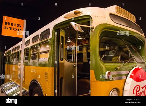 exhibit at the National Civil Rights Museum in Memphis, Tennessee, USA Stock Photo - Alamy