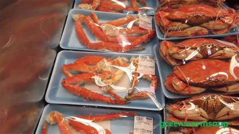 Alaska Red King Crab @ Costco Store - YouTube