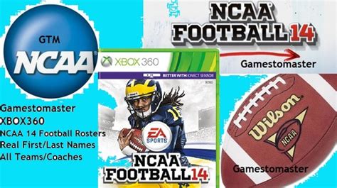 NCAA 14 - NCAA 18 - 19 Season Rosters - Instant Download - NCAA 14 for 18 - 19 Season Rosters ...