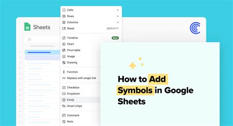 How to Add Symbol in Google Sheets: A Step-by-Step Guide - Coefficient