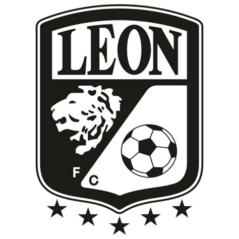 Club Leon logo Black Svg | Club Leon FC logo Svg | Club Leon logo Black ...