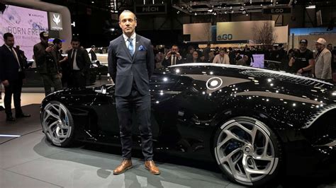 Meet the designer of the $19M Bugatti La Voiture Noire, the world's ...