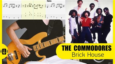 Bass Tabs funk soul Commodores Brick House фанк соул Бас Табы - YouTube