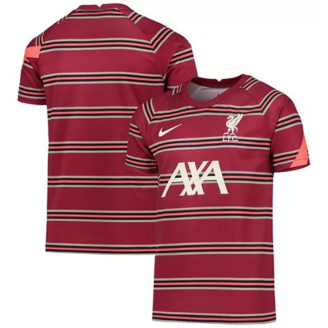 Youth Nike Red Liverpool Team Pre-Match Jersey