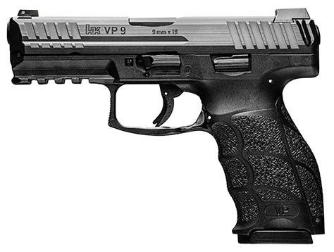 Heckler & Koch HK VP9, 9mm Pistol, Matte Black Finish (81000283) - City ...