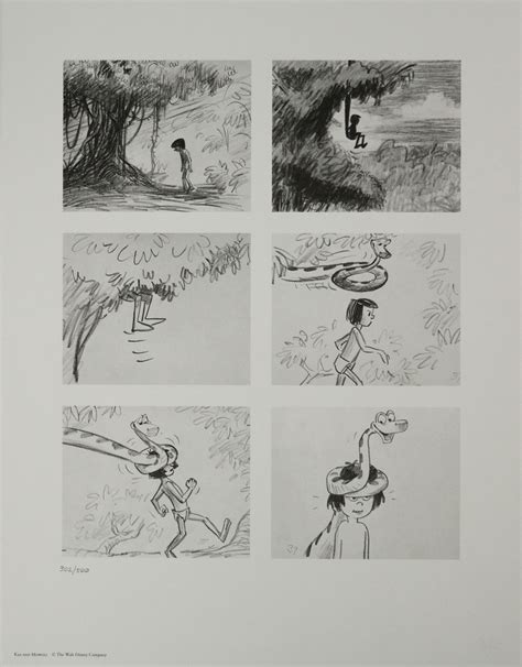 Jungle Book Deluxe Limited Edition Print Set - ID: aprjunglebook17251 | Van Eaton Galleries