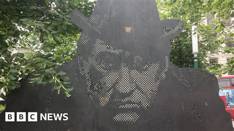 Tony Hancock statue given makeover in Birmingham - BBC News