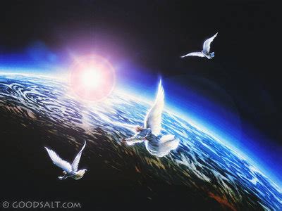 Revelation 14: Three Angels Fly Over The World