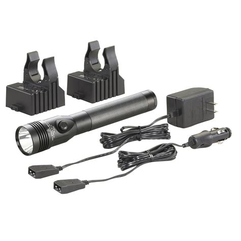 Streamlight 75454 Stinger DS LED High Lumen Rechargeable Flashlight with 120-Volt AC/12-Volt DC ...