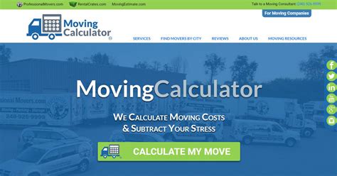 Moving Calculator.com | Calculate Move Costs, Subtract Stress