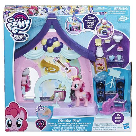 My Little Pony Beats and Treats Magical Classroom Doll Playset - Maya Toys