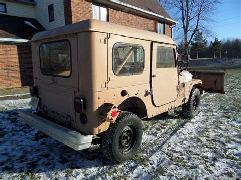 1977 Jeep CJ-7 with snow plow blade hardtop V8 AMC CJ CJ7 snowplow 4x4 4WD