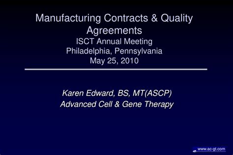 Contract Manufacturing Agreement - Examples, Format, Pdf