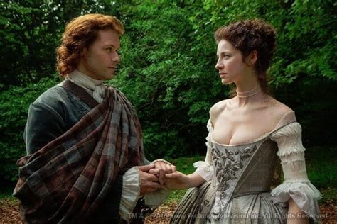 Jamie Fraser's Wedding Plaid Poly/Viscose OUTLANDER Fraser Tartan