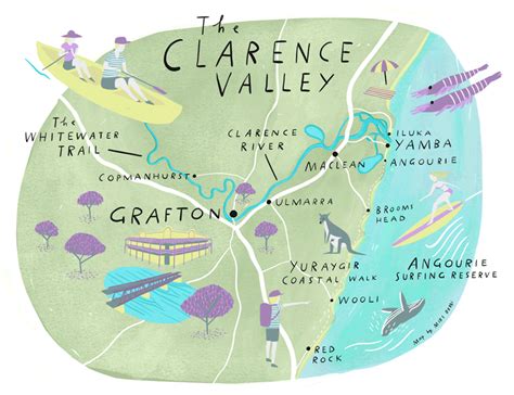 Clarence Valley Map