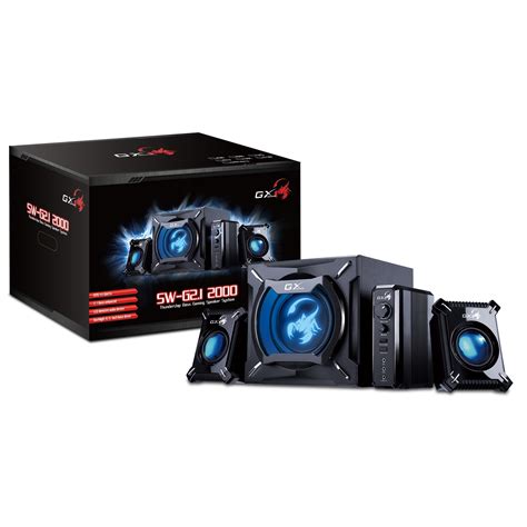 Genius GX Gaming SW-G2.1 2000 45W 2.1 Channel Gaming Speaker System ...