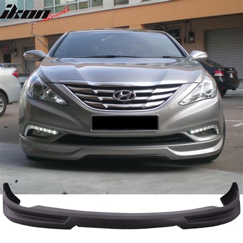 Compatible with 11-14 Hyundai Sonata 4Dr Sedan Front Bumper Lip ...