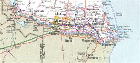 Valley Texas Map