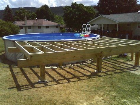 Pin by Janice Granbery on Decks & pools | Wood pool deck, Pool deck plans, Swimming pool decks