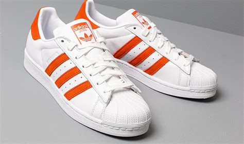 adidas Originals Adidas Superstar Ftw White/ Orange/ Ftw White for Men ...