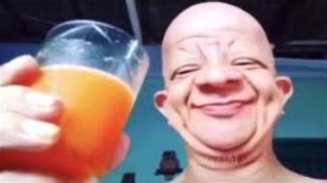 Bald guy drinking orange juice meme #1 - YouTube