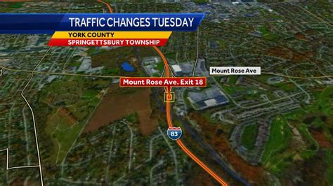 Construction scheduled for I-83 in Springettsbury Township