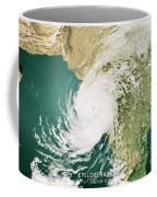 Cyclone Tauktae 2021 Cloud Map Arabian Sea 3D Render Color Digital Art ...