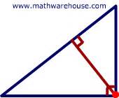 Orthocenter of A Triangle. Defined with examples for acute, obtuse and ...