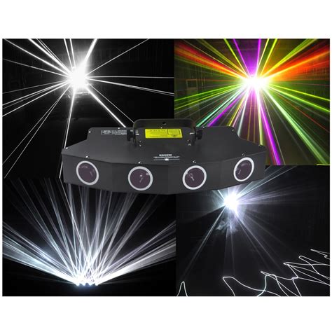 2018 900W led laser stage lighting 4 head 4 tunnels principal white color fill in light 6 colors ...