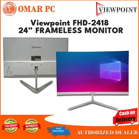 Viewpoint FHD-2418 Semi Curved 165hz 24 inches Monitor | Shopee Philippines