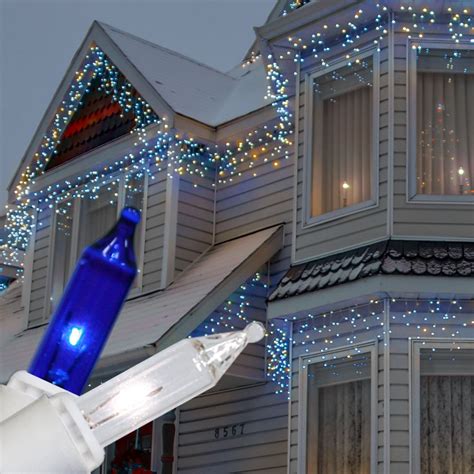 300 Blue Icicle Lights | Home Design Ideas