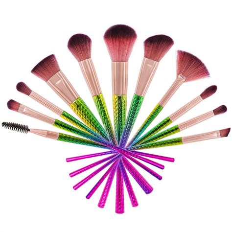 Find More Eye Shadow Applicator Information about New 11PCS Professional Makeup Brushes High ...