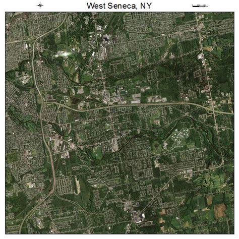 Aerial Photography Map of West Seneca, NY New York