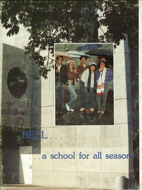 1983 yearbook from Bell High School from Bell, California for sale