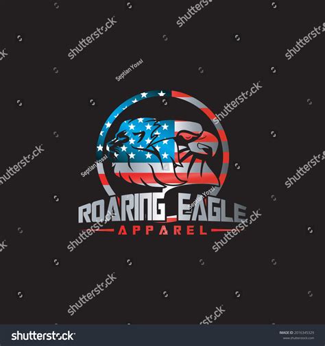 Lion Eagle Logo Usa Flag Colored Stock Vector (Royalty Free) 2016345329 | Shutterstock