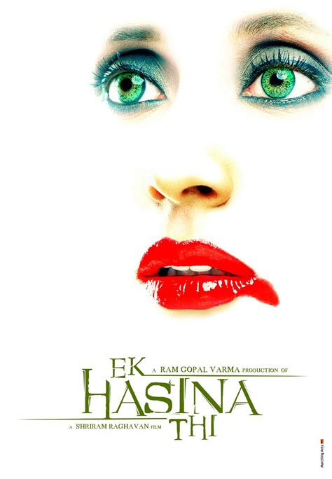 Ek Hasina Thi (#1 of 2): Extra Large Movie Poster Image - IMP Awards