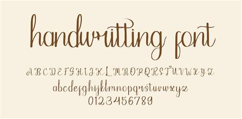 Cursive Handwriting Fonts