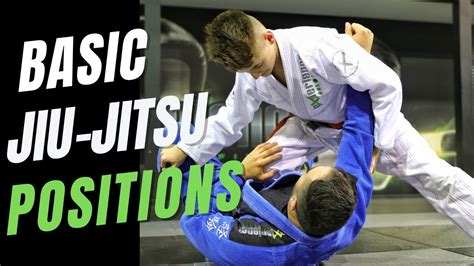 Jiu-Jitsu for Beginners | The Basic Top Positions - YouTube