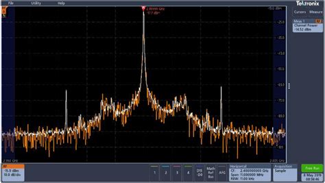 3 Series MDO Spectrum Analyzer vs. Oscilloscope FFT Comparison | Tektronix