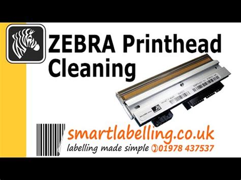 Zebra Printhead Cleaning and Maintenance - YouTube