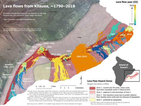 New Maps Illustrate Kilauea, Mauna Loa Geologic History