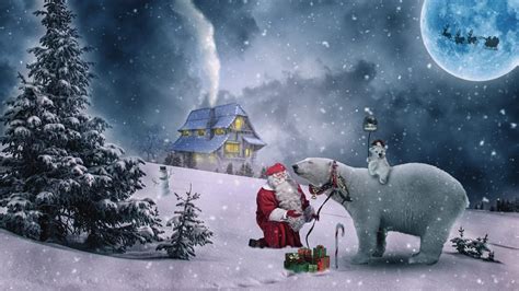 🔥 Download Christmas Santa Claus Wallpaper HD by @samanthar41 ...