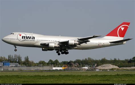 Northwest Airlines Boeing 747 N624US (photo 9701) | Airfleets aviation