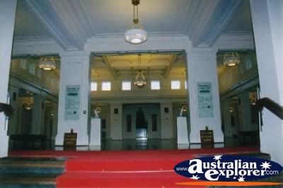 INSIDE THE OLD PARLIAMENT HOUSE IN CANBERRA PHOTOGRAPH, INSIDE THE OLD ...