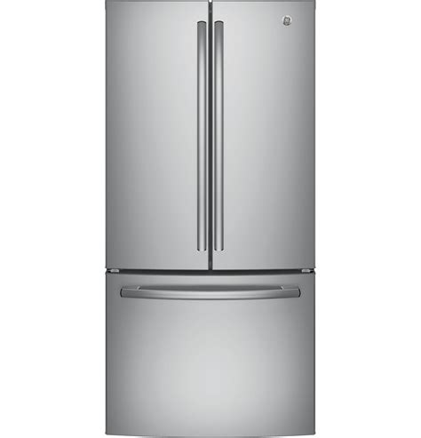 GE Appliances GNE25JSKSS 33 Inch French Door Refrigerator Stainless Steel - Walmart.com