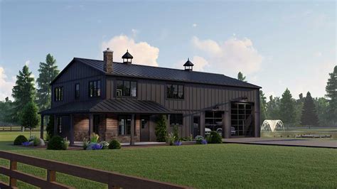 Barndominium House Plan - 3 Bedrooms, 2 Bath, 2311 Sq Ft Plan 104-261