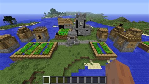 Minecraft NPC village seed list 1.6.4 (videos) | HubPages